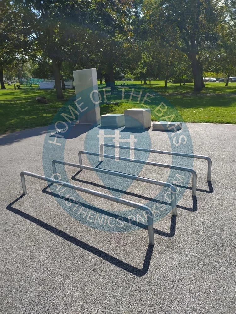 Calisthenics park in 61, Finsen Road, Loughborough Junction, London Borough of Lambeth, London, Greater London, England, SE5 9AW, United Kingdom
