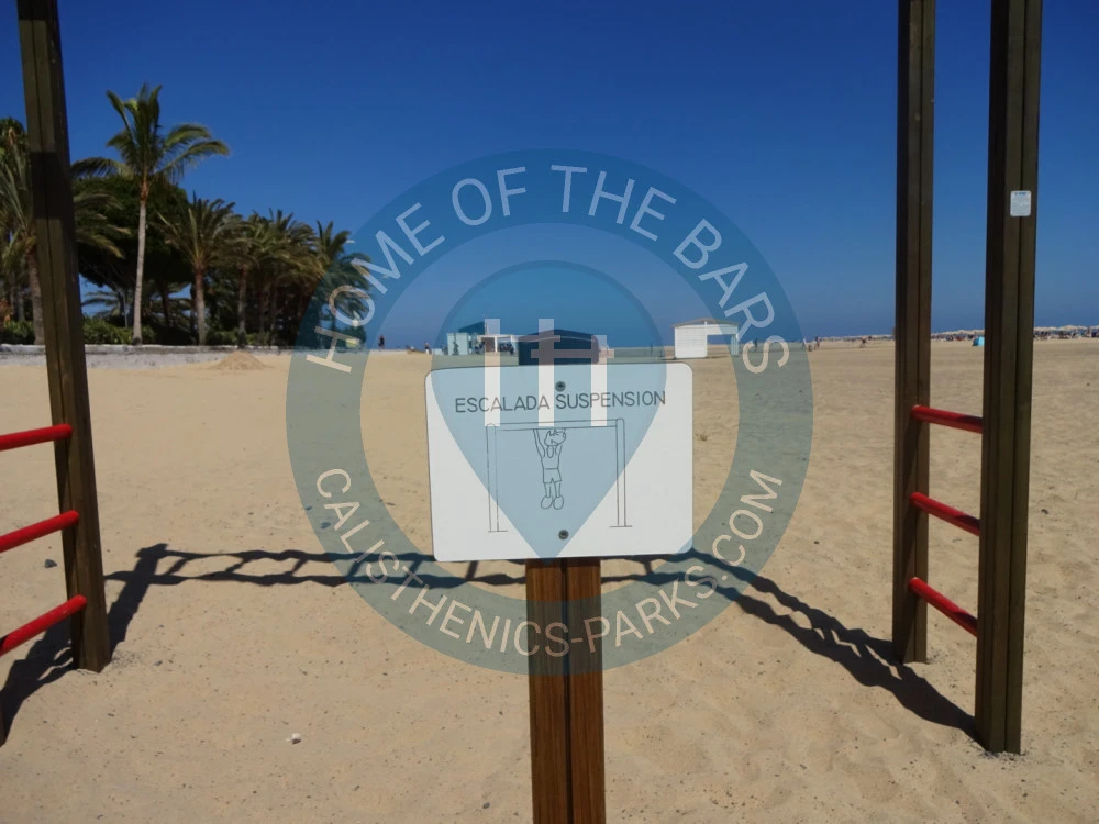 Calisthenics park in Avenida Tomás Grau Gurrea, Morro Jable, Pájara, Las Palmas, Canarias, 35625, España