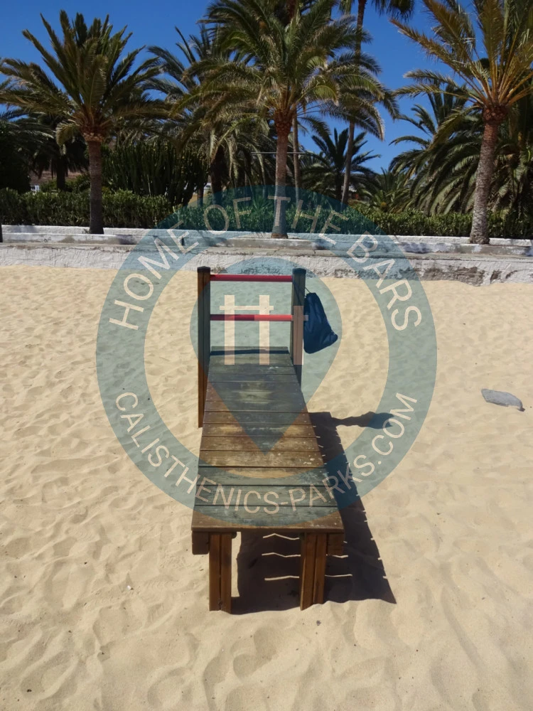 Calisthenics park in Avenida Tomás Grau Gurrea, Morro Jable, Pájara, Las Palmas, Canarias, 35625, España