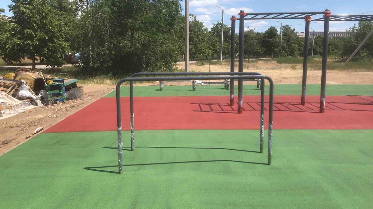 Outdoor Gym - Volzhsky - Volzhsky - Calisthenics Park - Пионерская - Russia - Spot