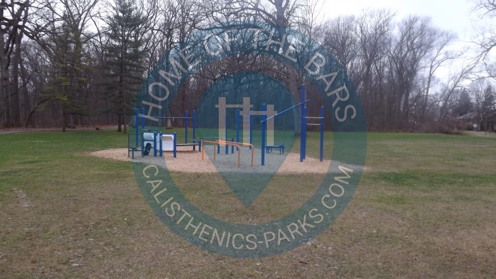 Calisthenics park in Chessie Circle Trail, Ottawa, Toledo, Lucas County, Ohio, 43606, United States