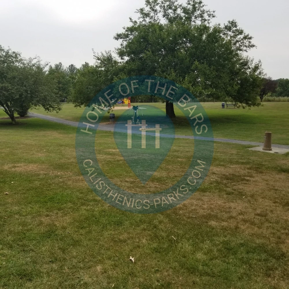 Calisthenics park in New Market Community Pool, Cadet Road, New Market, Shenandoah County, Virginia, 22844, United States