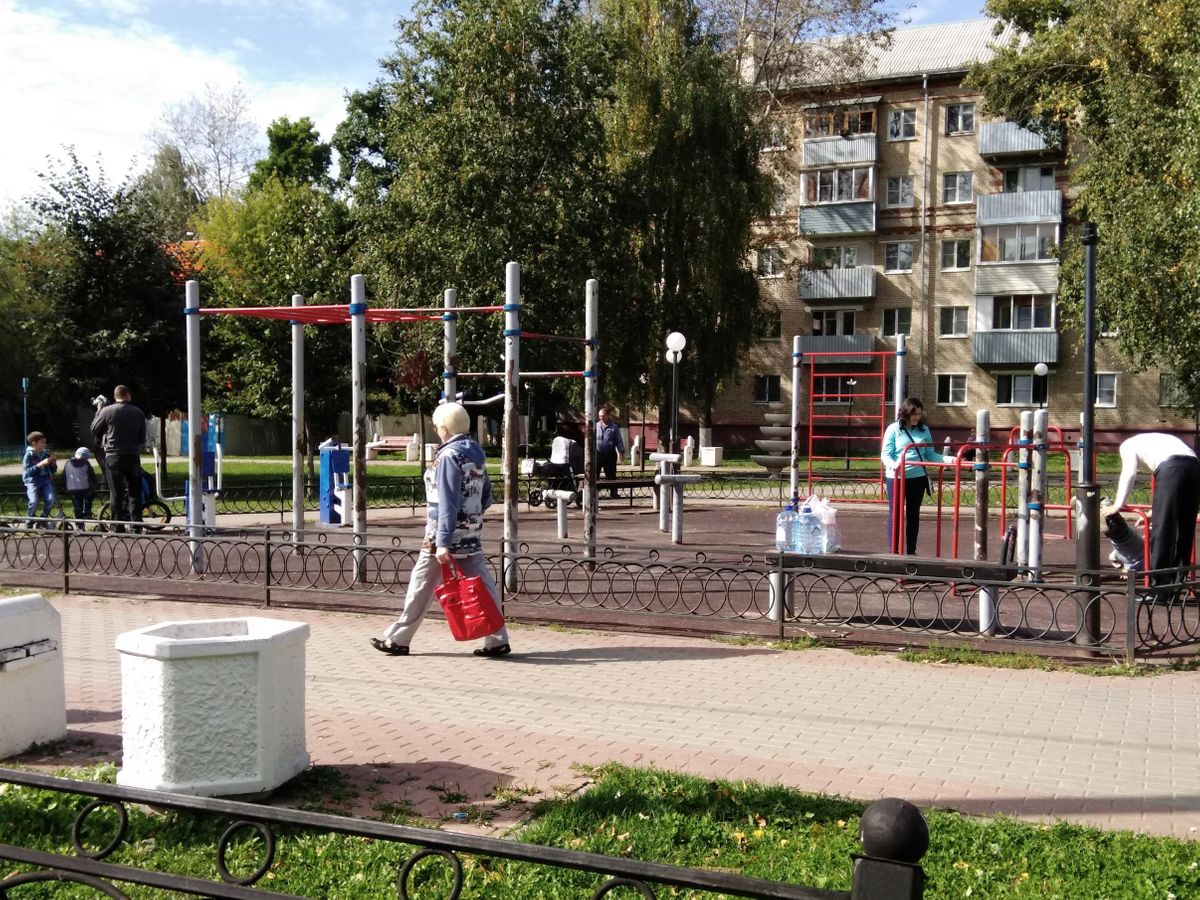 Outdoor Gym - Podolsk - Podolsk - Calisthenics Park - Ул Молодежная - Russia - Spot