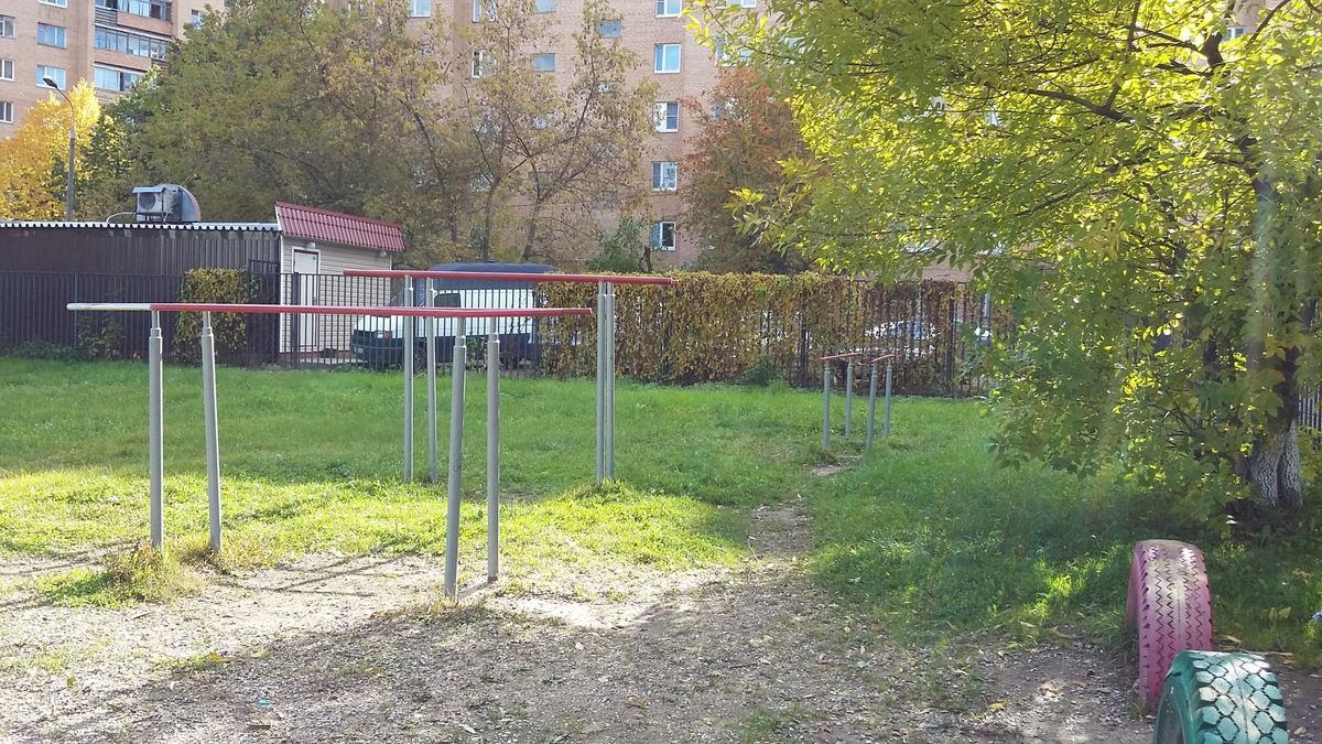 Bodyweight gym - Krasnogorsk - Calisthenics workout - Russia - Spot