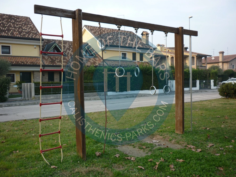 Calisthenics park in Via Amerigo Vespucci, San Domenico, Selvazzano Dentro, Padova, Veneto, 35030, Italia