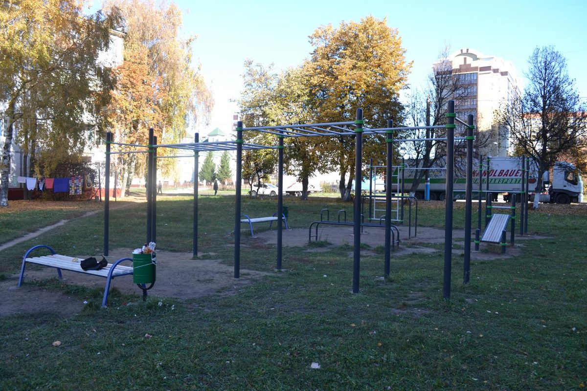 Outdoor Gym - Bryansk - Bryansk - Calisthenics Park - Мэри Голд - Russia - Spot