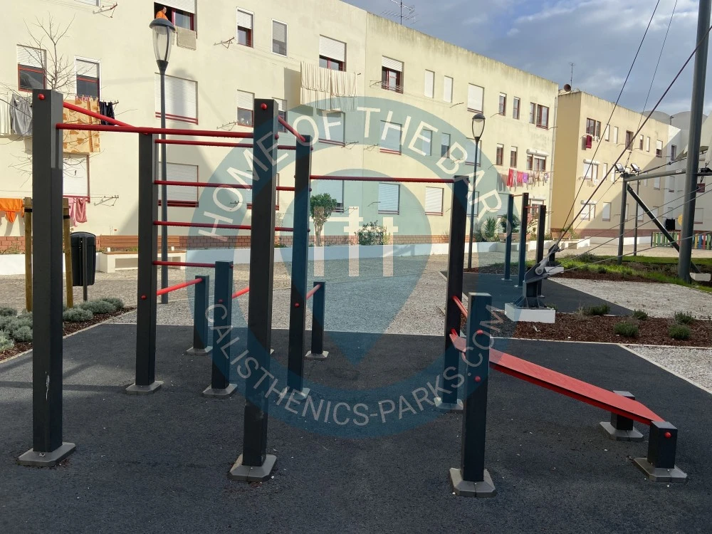 Outdoor Pull Up Bars - Alcochete Municipality - Calisthenics Park Alcochete Municipality - Portugal - Spot