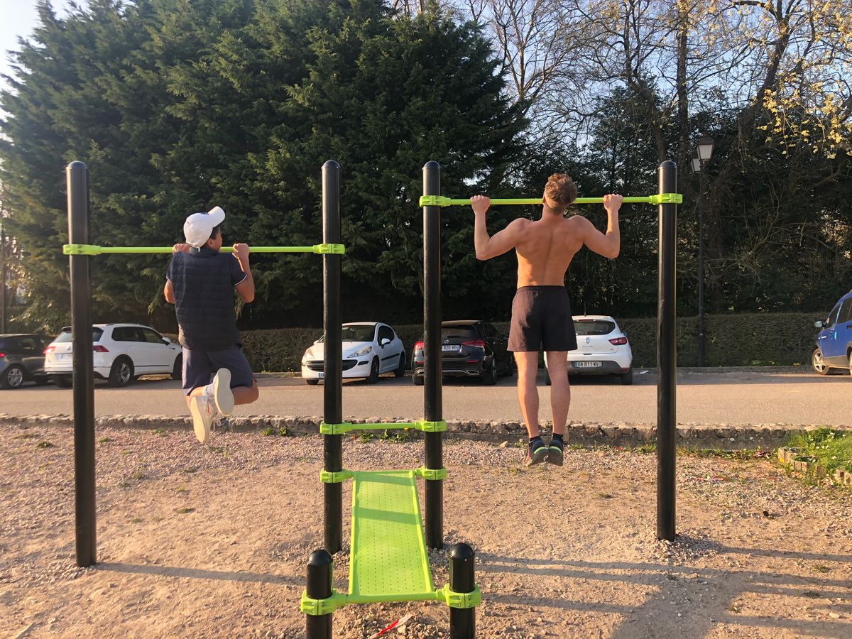Fitness Park - Doudeville - Les barres du VG - France - Spot