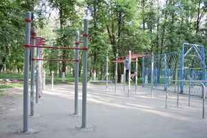 Outdoor Pull Up Bars - Kolomna - Kolomna - Street Workout Park - Парк Аттракционов - Russia - Spot