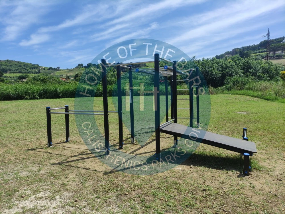 Calisthenics park in Via Euripide, Paese Nuovo, Salemi, Trapani, Sicilia, 91018, Italia