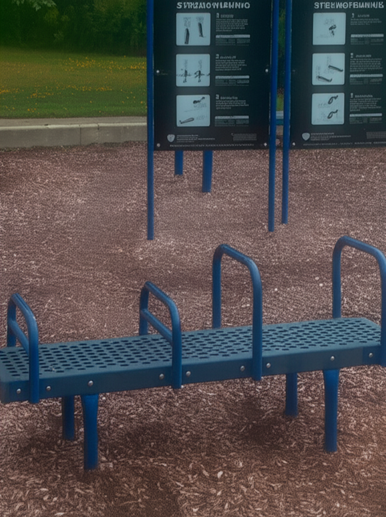 Calisthenics park in 67, Cooperage Crescent, Elgin Mills, Richmond Hill, York Region, Golden Horseshoe, Ontario, L4C 4M2, Canada