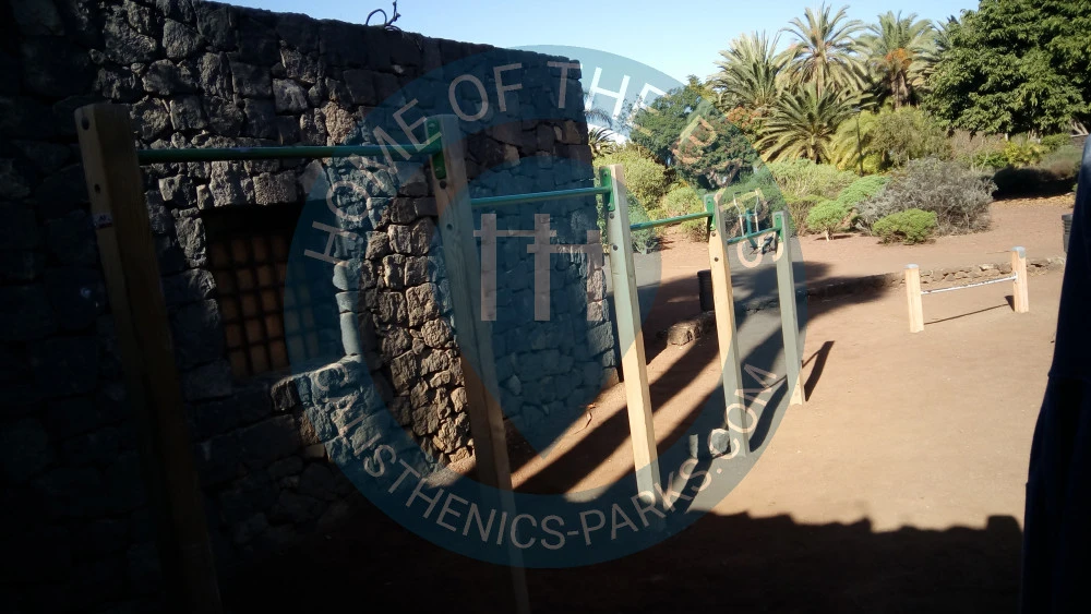 Puerto de la Cruz - Outdoor Fitness Equipment - Taoro Park - Spain - Spot