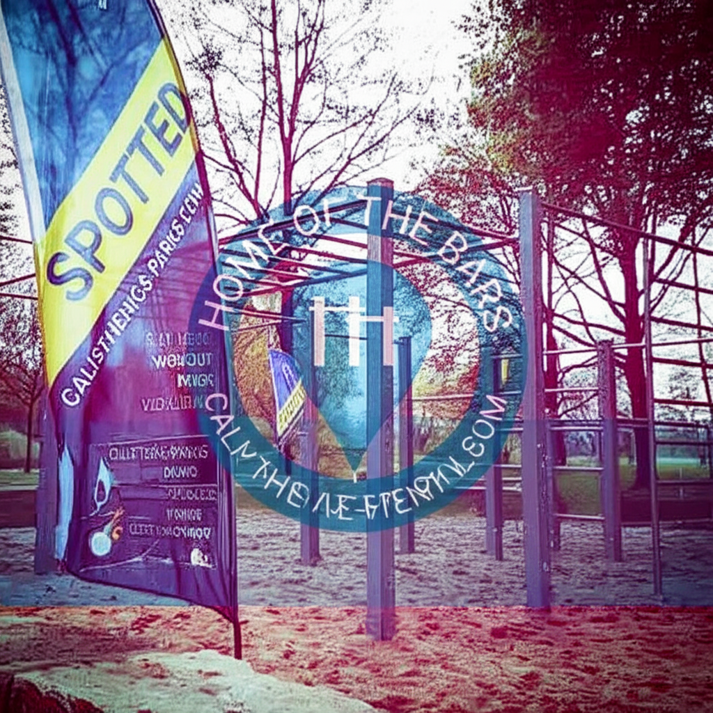 Calisthenics park in Golcówka Poniatowskiego, Nowozachęty, Golcówka, Jamnice, Imielin, powiat bieruńsko-lędziński, Górnośląsko-Zagłębiowska Metropolia, 41-407, Polska