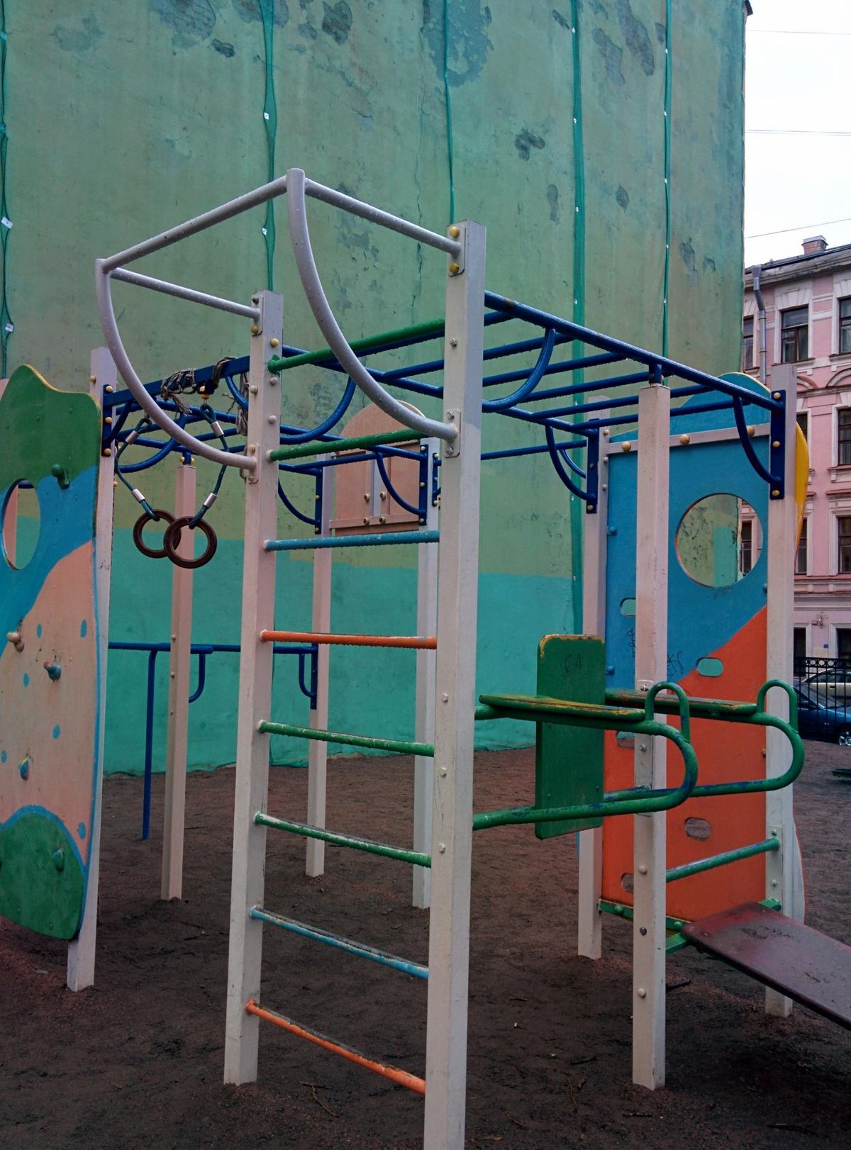 Outdoor Gym - Saint Petersburg - Saint Petersburg - Street Workout Park - Лермонтовский Проспект - Russia - Spot