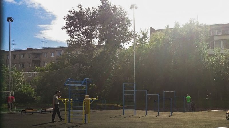 Outdoor Gym - Yekaterinburg - Yekaterinburg - Calisthenics Park - Школа № 175 - Russia - Spot