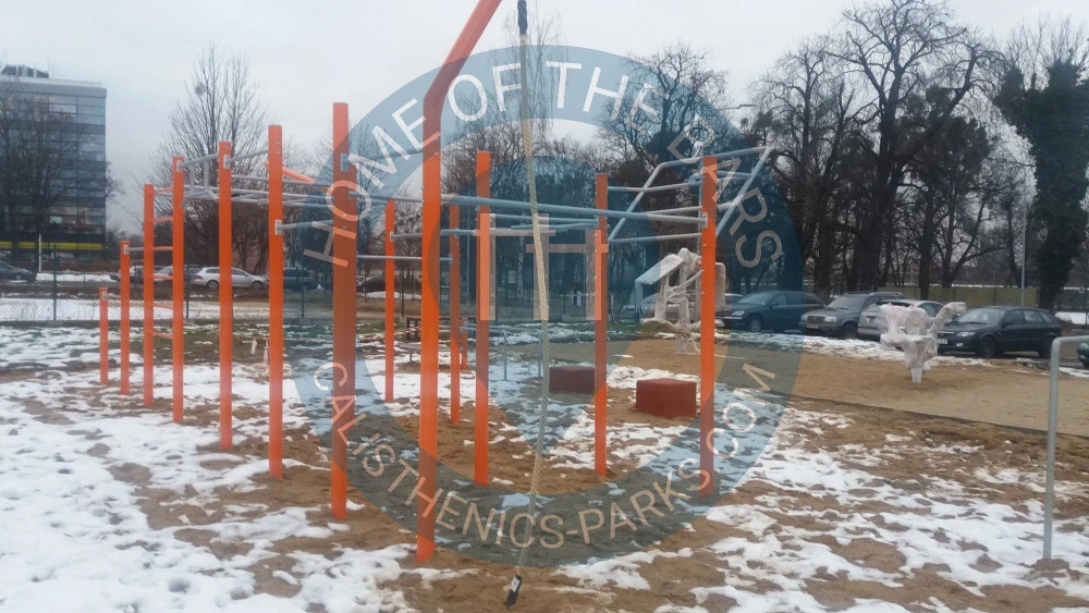 Gdańsk - Street Workout Equipment - Park im Seffensów - Poland - Spot