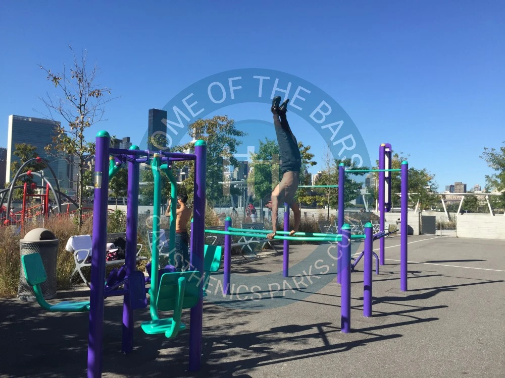 New York - Calisthenics Park - Hunters Point South Park (Queens) - United States - Spot