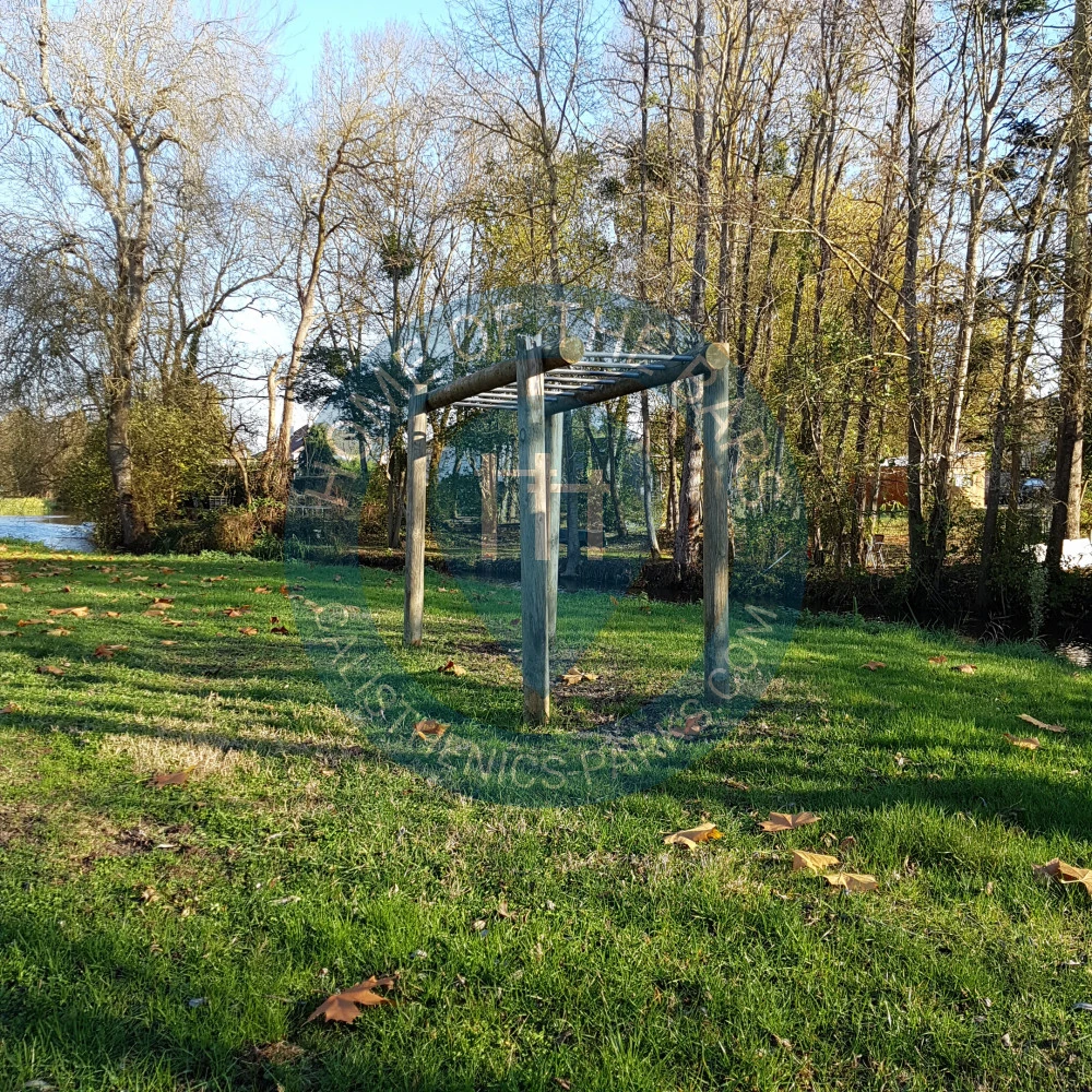 Calisthenics park in 363, Rue du Tranchet, Les Champs de Candy, Bracieux, Blois, Loir-et-Cher, Centre-Val de Loire, France métropolitaine, 41250, France