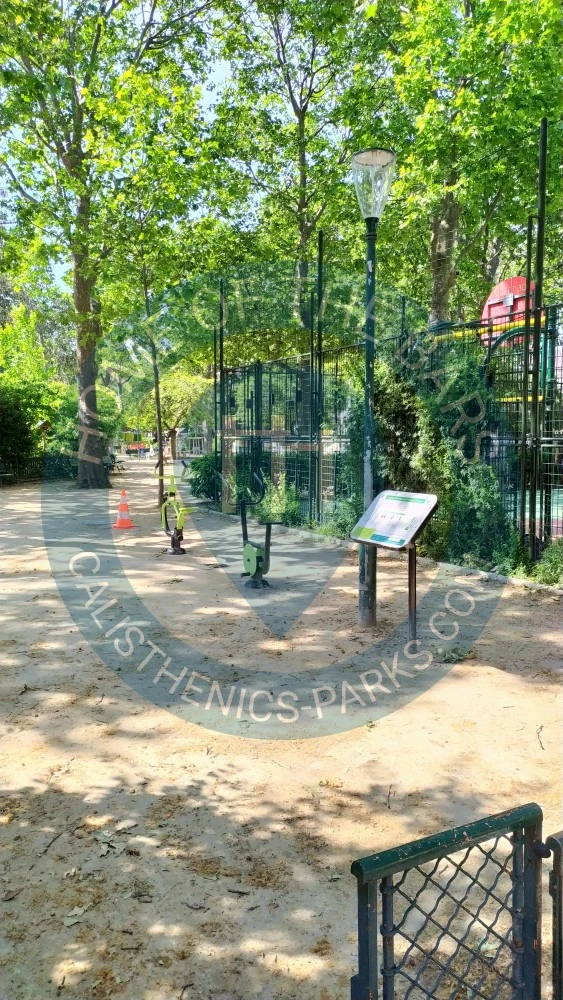 Fitness Park - Paris - Outdoor Gym Square de L´Asprirant Dunand - France - Spot