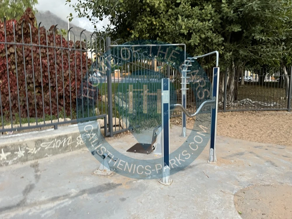 Calisthenics park in Avenida Jardines del Duque, Costa Adeje, Miraverde, Adeje, Santa Cruz de Tenerife, Canarias, 38679, España