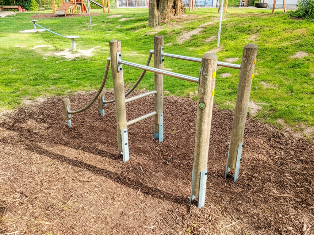 Exercise Stations - Spillern - Spillern Playground - Austria - Spot