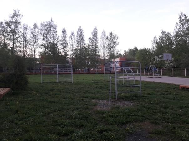 Outdoor Gym - Dno - Dno - Street Workout Park - Стадион Локомотив - Russia - Spot