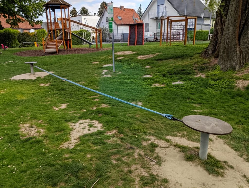 Calisthenics park in 2, Am Neubau, Gemeinde Spillern, Bezirk Korneuburg, Niederösterreich, 2104, Österreich