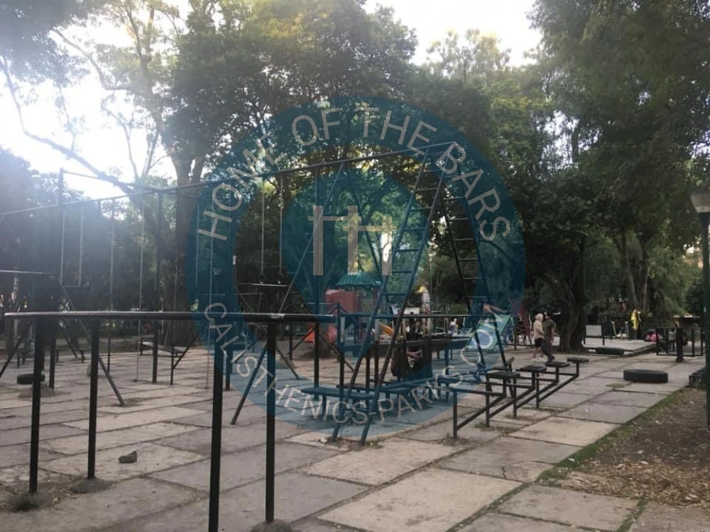 Outdoor Pull Up Bars - Mexico City - Barras Copilco - Mexico - Spot
