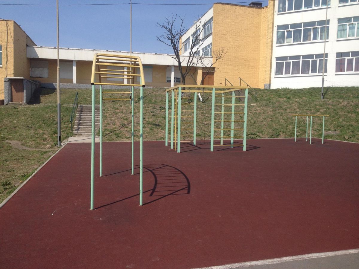 Outdoor Gym - Vladivostok - Vladivostok - Street Workout Park - Школа #59 - Russia - Spot