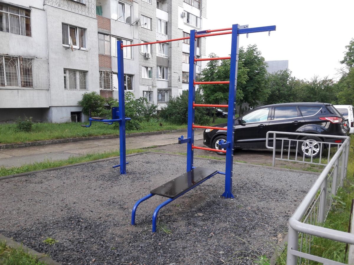 Fitness Park - Lviv Oblast - Street Workout Park - Fitness Krustal - Ukraine - Spot