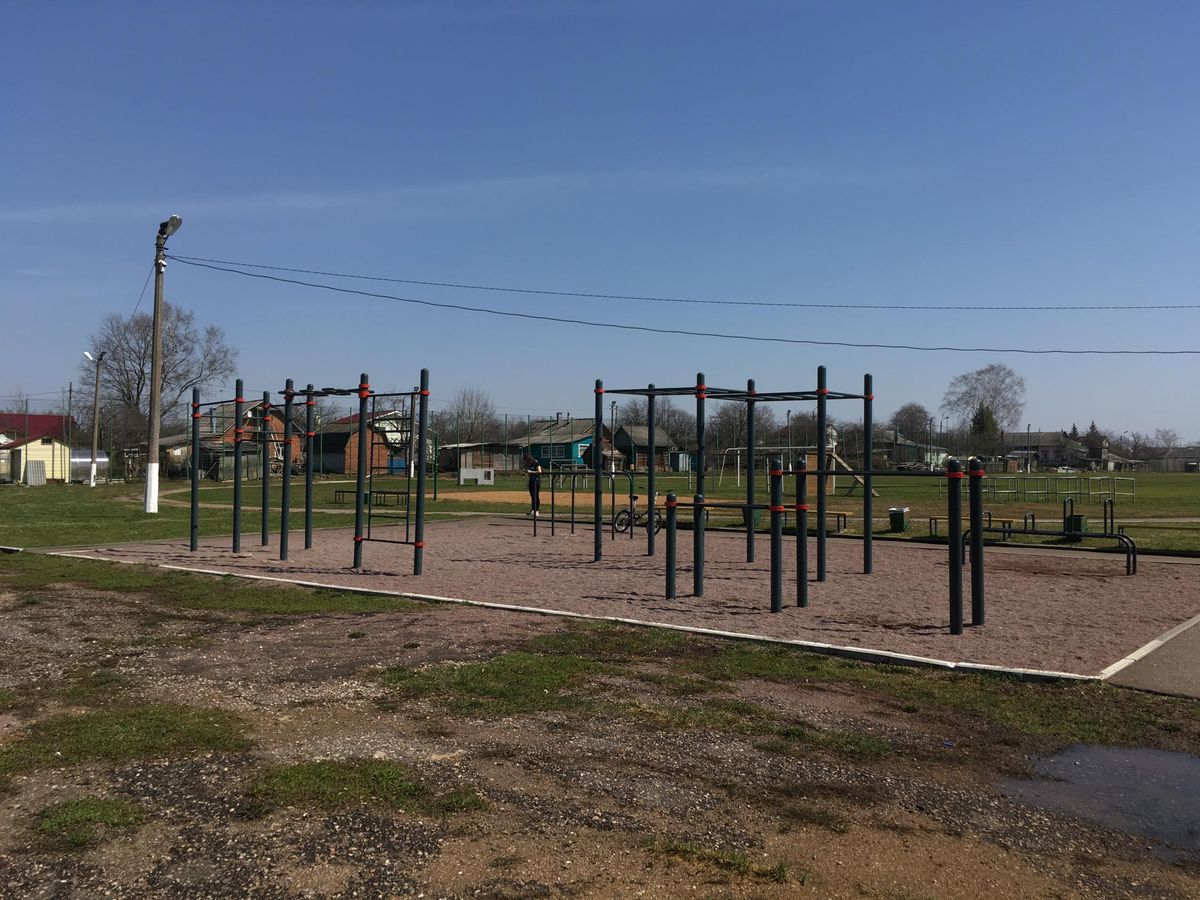 Outdoor Gym - Vysokovsk - Vysokovsk - Fitness Park - Ул Спартаковская - Russia - Spot