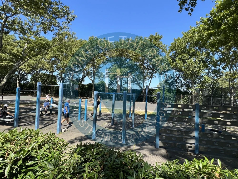 Public Pull Up Bars - New York City - Grover Cleveland Park - Workout Area - United States - Spot