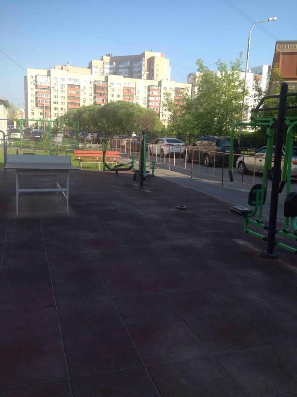 Outdoor Gym - Tyumen - Tyumen - Street Workout Park - Улица Шиллера - Russia - Spot