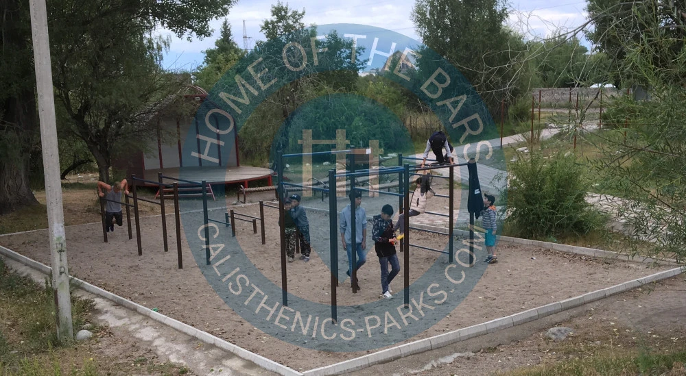 Karakol - Calisthenics Park - Riverside - Kyrgyzstan - Spot