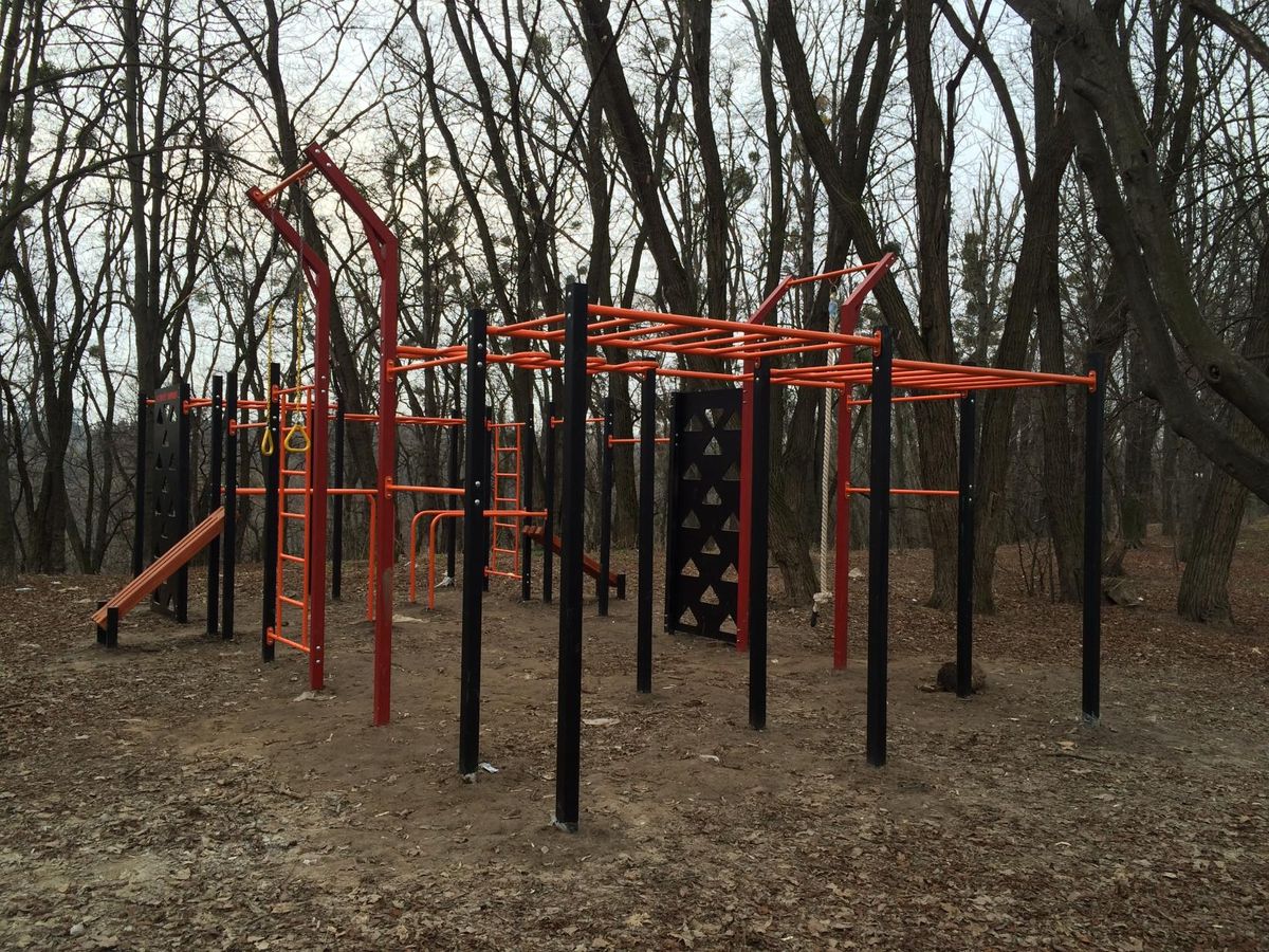 Outdoor Gym - Kyiv - Kyiv - Street Workout Park - Автомойка - Ukraine - Spot