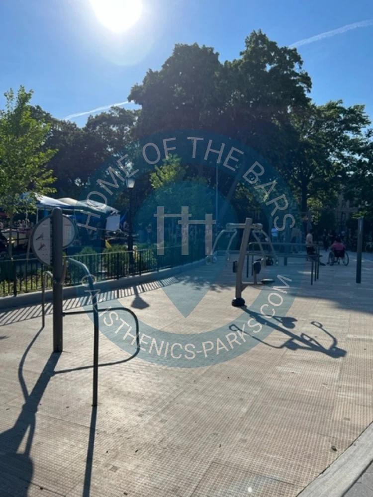 New York City - Calisthenics Stations - Maria Hernandez Park, Bushwick, Brooklyn, NY - United States - Spot