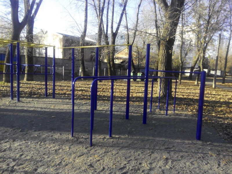 Outdoor Gym - Kyiv - Kyiv - Street Workout Park - Вильгельма Пика 10 - Ukraine - Spot