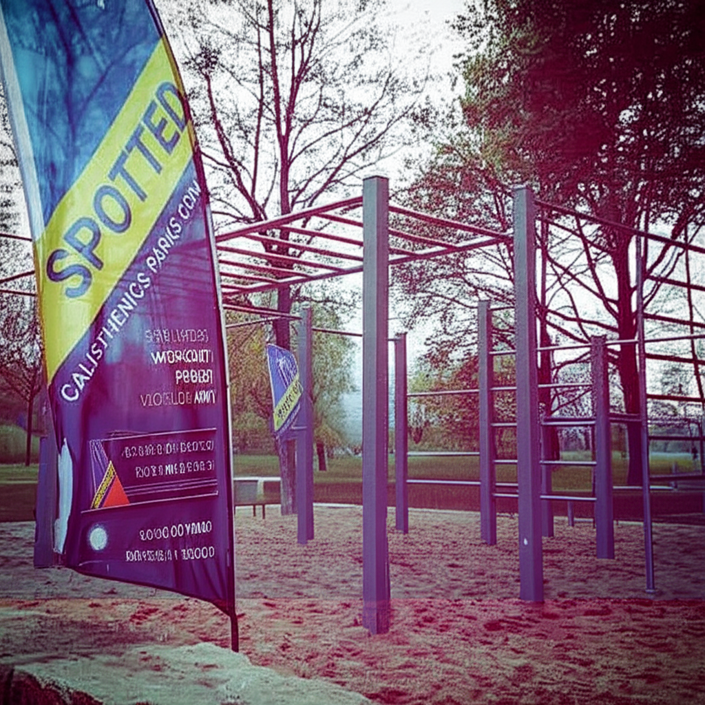 Calisthenics park in Wojewódzki Kampus Sportowo-Rekreacyjny STOBRAWA, Słoneczna, Kluczbork, gmina Kluczbork, powiat kluczborski, województwo opolskie, 46-203, Polska