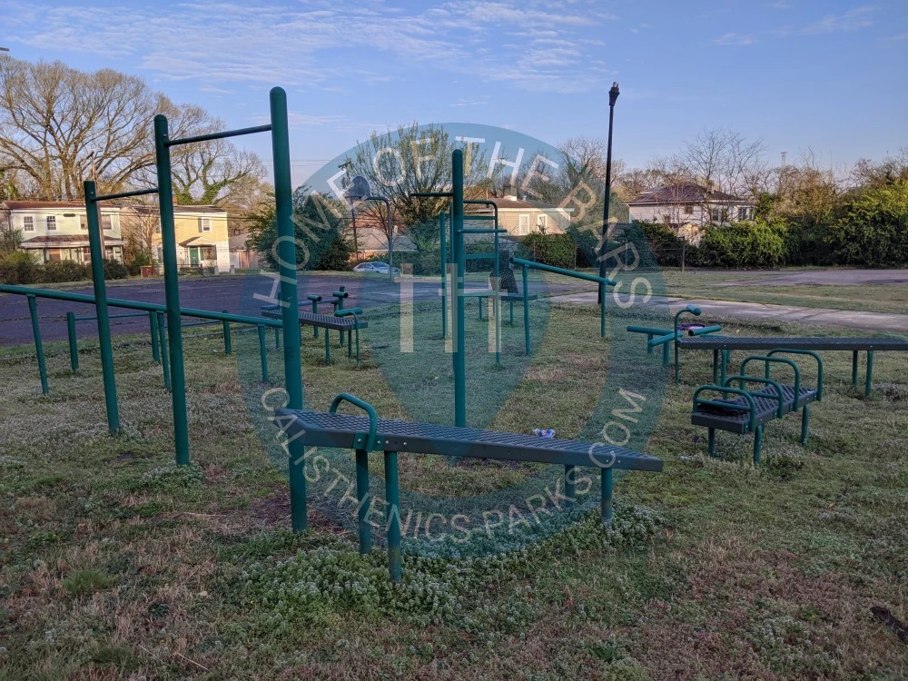 Outdoor Pull Up Bars - Petersburg - Calisthenics Gym Jefferson St Park - United States - Spot