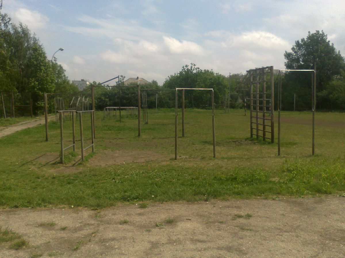 Outdoor Gym - Șestaci - Șoldănești District - Calisthenics Park - Șestaci - Moldova - Spot