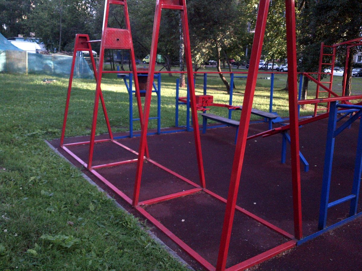 Outdoor Gym - Moscow - Moscow - Street Workout Park - Проезд Прибрежный - Russia - Spot