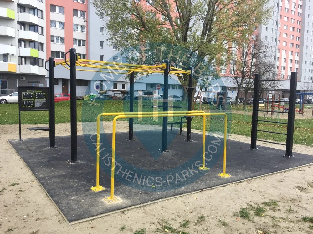 Petržalka - Calisthenics Park - Fedinova street - Slovakia - Spot