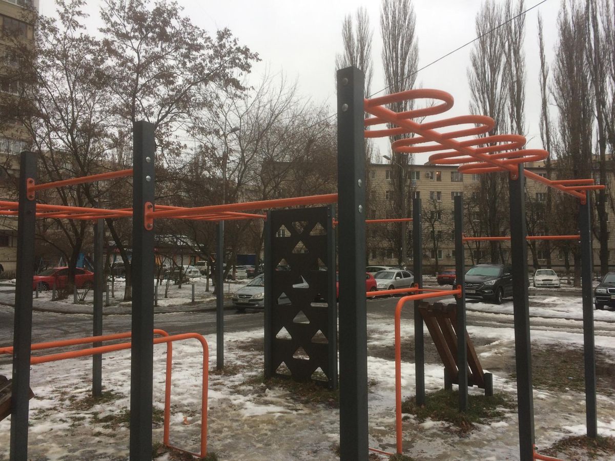 Outdoor Gym - Kyiv - Kyiv - Aire de Fitness - Audrey - Ukraine - Spot