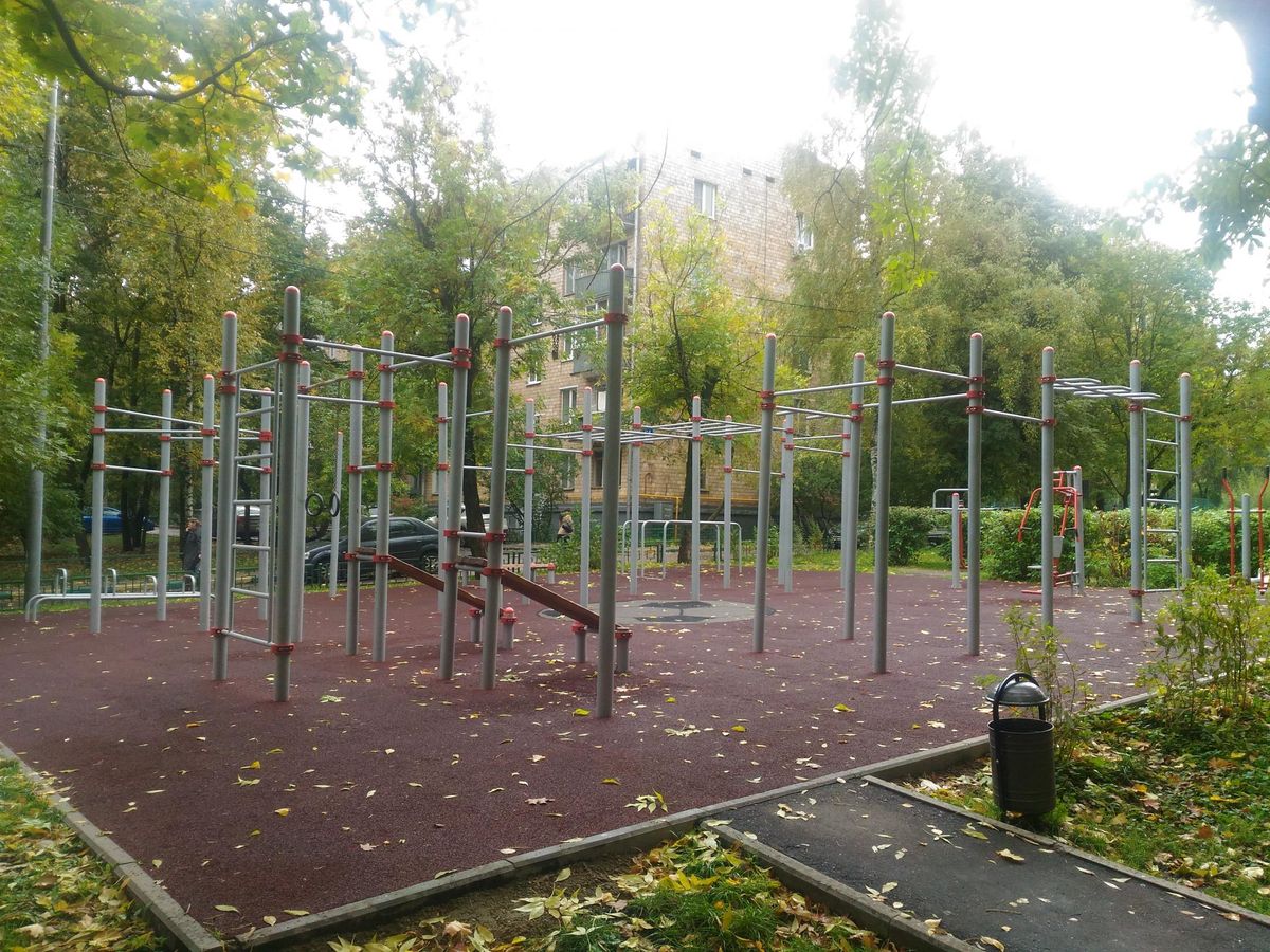 Outdoor Gym - Moscow - Moscow - Street Workout Park - Пр-Кт Нахимовский - Russia - Spot