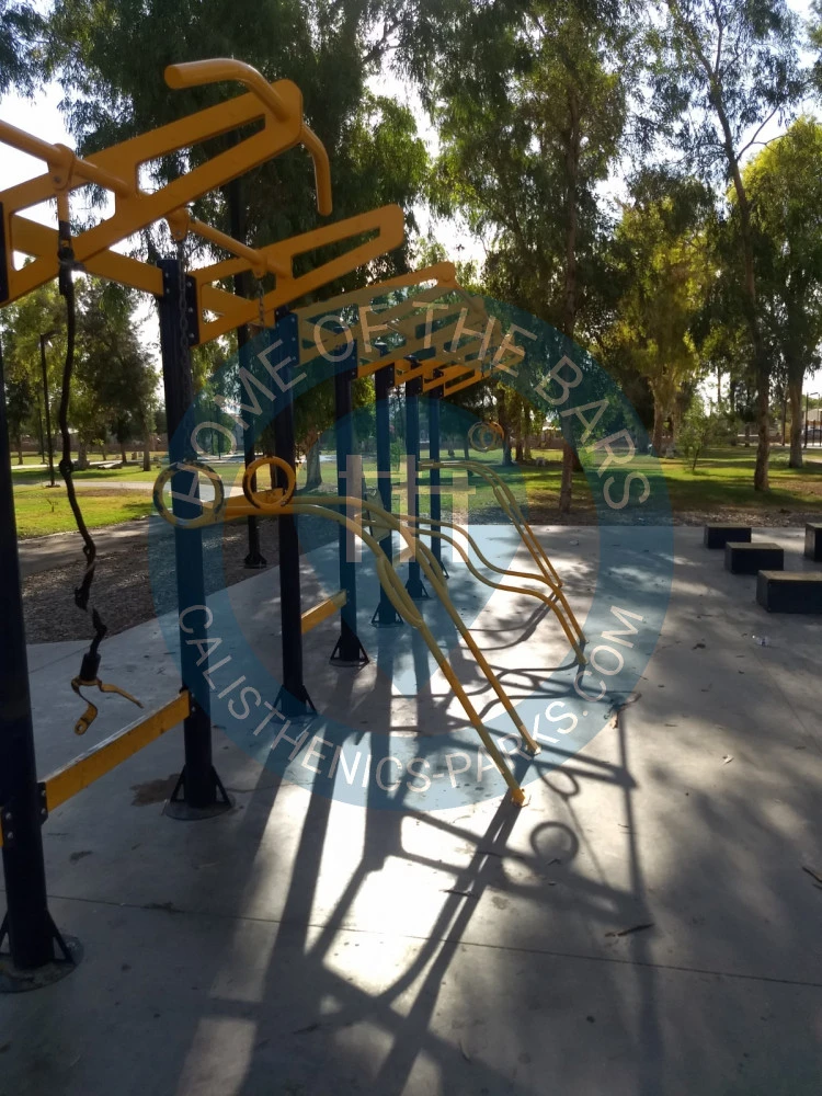Calisthenics Facility - San Luis Río Colorado - Outdoor Fitness Bosque De La Ciudad - Mexico - Spot