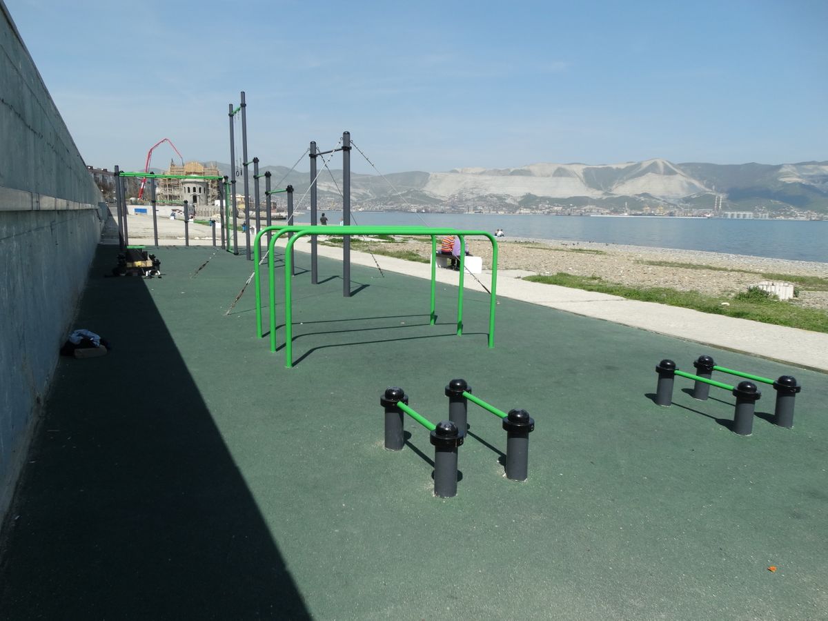 Outdoor Gym - Novorossiysk - Novorossiysk - Fitness Park - Улица Набережная Адмирала Серебрякова - Russia - Spot