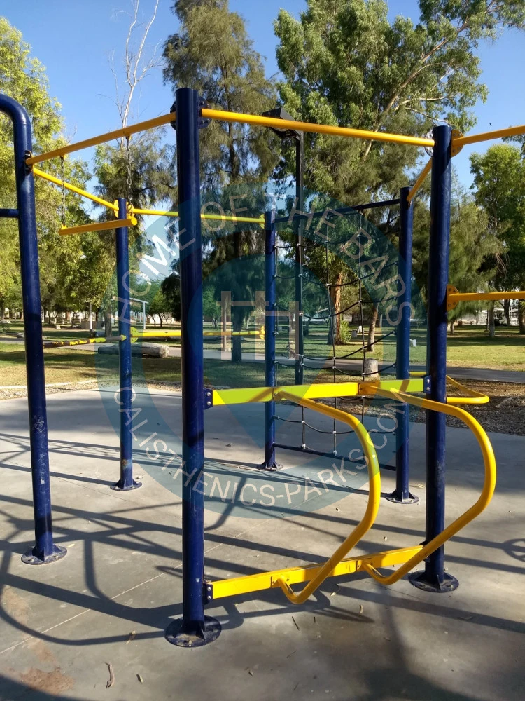 Calisthenics park in Calle 5, San Luis Río Colorado, Sonora, 83400, México