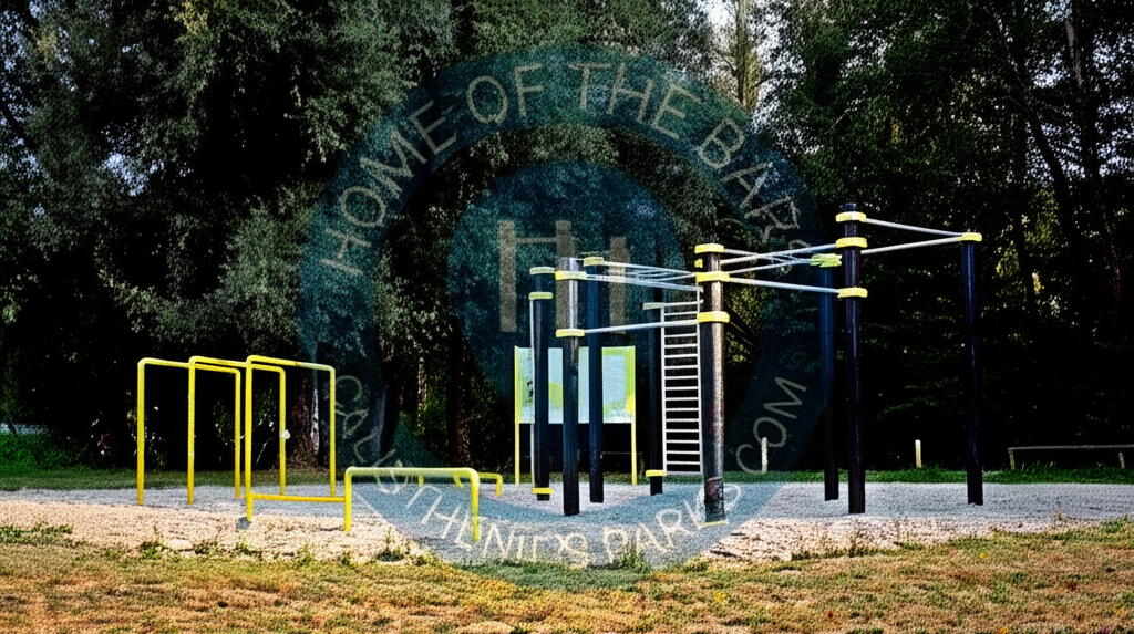 Calisthenics park in Beachvolleyballplätze Silbersee 3&4, Silberseestraße, St. Ulrich, Duel, Serai, Villach, Kärnten, 9524, Österreich