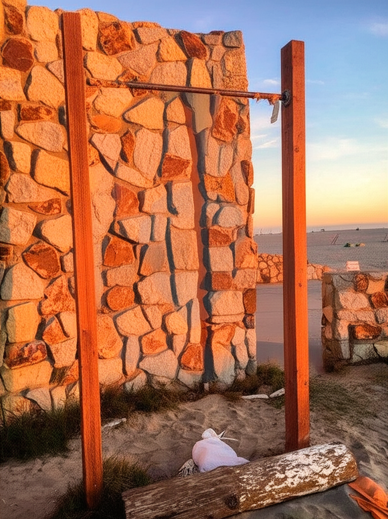 Calisthenics park in 901, Ocean Boulevard, Coronado, San Diego County, California, 92118, United States