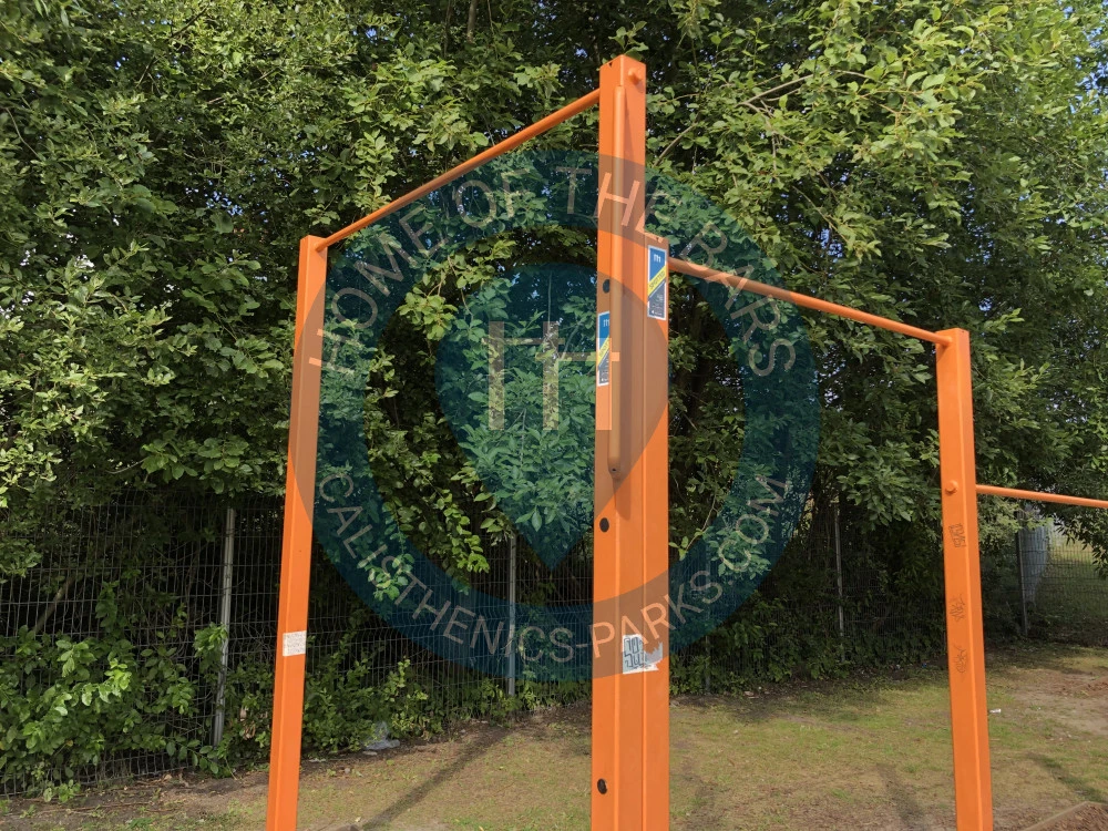 Calisthenics park in Lilleküla jalutusväljak, Tehnika, Uus Maailm, Kesklinna linnaosa, Tallinn, Harju maakond, 10139, Eesti